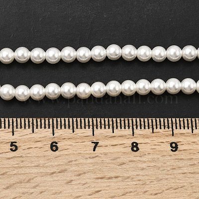 Galvanisierte Muschelperlenstränge&nbsp;X-BSHE-K017-4mm-1
