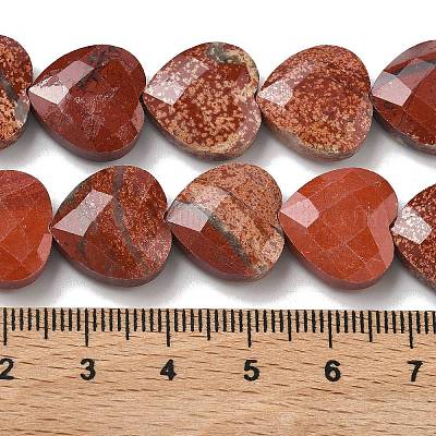 Natürliche rote Jaspis Perlen Stränge&nbsp;G-A309-A06-01-1
