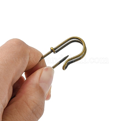 Accessoires broche en fer&nbsp;E028Y-NFAB-1