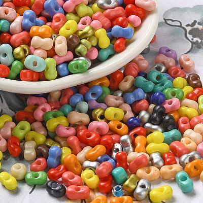 Perles de rocaille en verre&nbsp;SEED-K009-01A-01-1