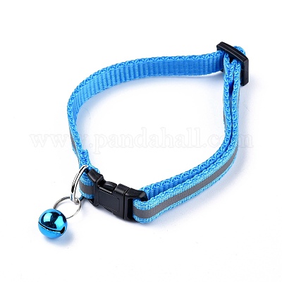 Reflective Adjustable Cat Collar with Bell