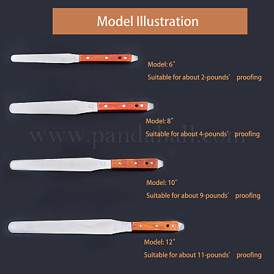 Flexible Ink Spatula - 6 Blade