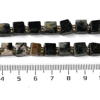 Natürliche Smaragdperlenstränge&nbsp;G-G053-B22-03-1