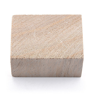 Unfertiger Naturholzblock&nbsp;WOOD-T031-02-1