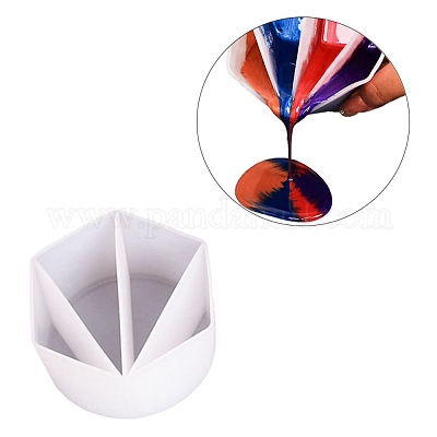 Silicone Resin Mixing Cups Distribution Cups DIY UV Resin Color Mixing Cups  Liquid Resin Measuring Cups Jewelry Making