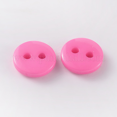 Flat Shape Plastic Shank Button – Button Corner