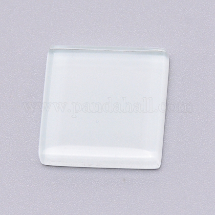 Cabochons de cristal transparente GLAA-WH0018-90C-1