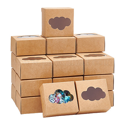 Подарочная коробка для крафт-бумаги CON-WH0078-29A-1