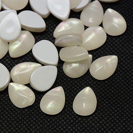 Resin Cabochons CRES-J035-10x14mm-02-1