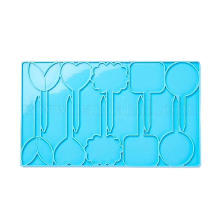 Moldes de silicona para etiquetas diy DIY-I085-40-1