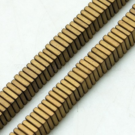 Non-magnetic Synthetic Hematite Beads Strands G-K003-3mm-02F-1