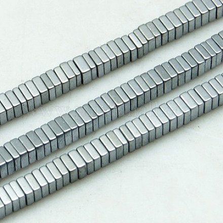 Non-magnetic Synthetic Hematite Beads Strands G-K003-3mm-05-1