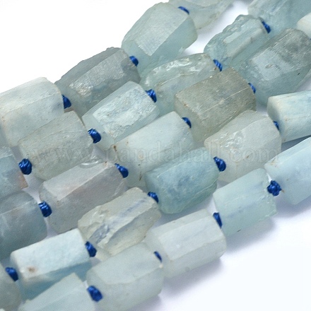 Natural Aquamarine Beads Strands G-O170-54-1