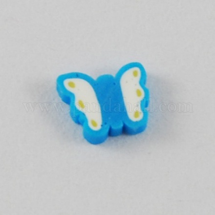 Butterfly Polymer Clay No Hole Tubes Nail Art Decoration for Fashion Nail Care X-CLAY-Q107-3-1