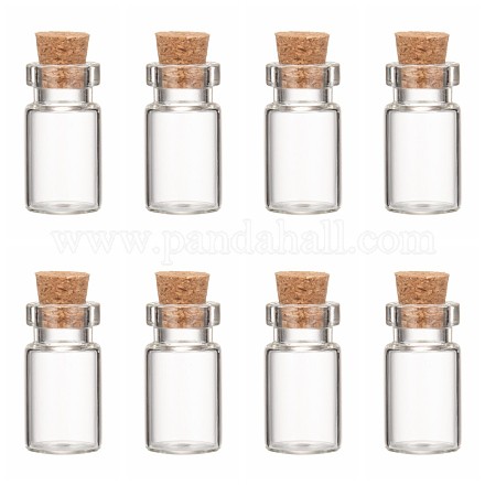 Recipientes de cuentas de vidrio que desean botellas CON-Q014-1