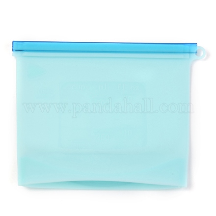Bolsas selladas de silicona reutilizables para alimentos SIL-O001-A03-1