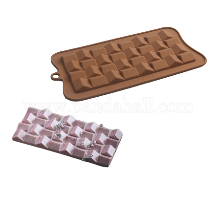 Moldes de silicona de calidad alimentaria para chocolate DIY-F068-05-1