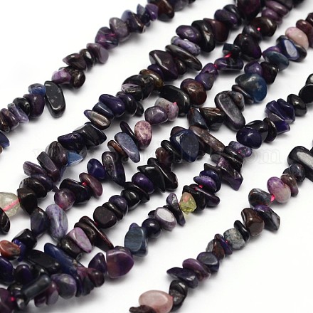 Chips Natural Sugilite Beads Strands G-N0164-28-1