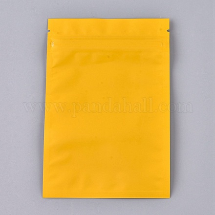 Solid Color Plastic Zip Lock Bags OPP-P002-B07-1