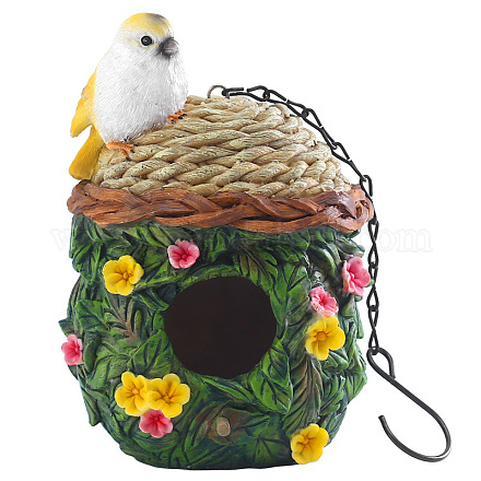 Смоляные подвесные птичьи гнезда BIRD-PW0001-071-1