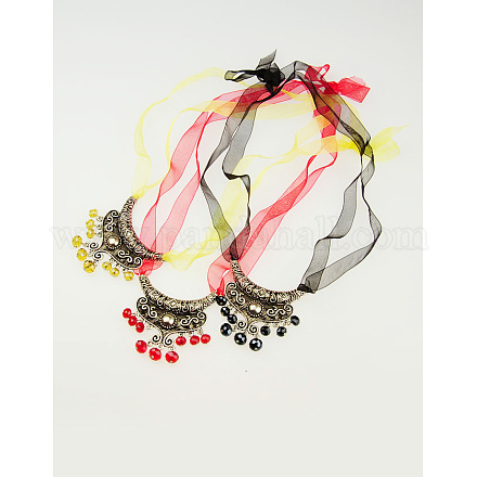 Fashion Tibetan Style Necklaces NJEW-JN00280-1