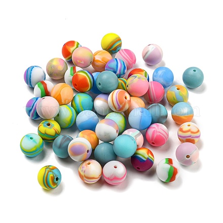 Food Grade Eco-Friendly Silicone Focal Beads SIL-F006-01-1