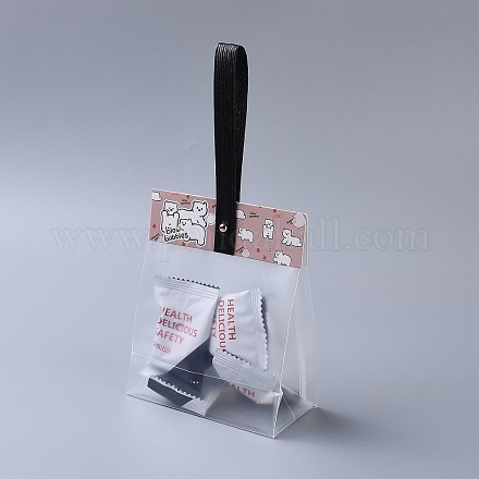 Bolsa de regalo de plástico transparente OPP-B002-H08-1