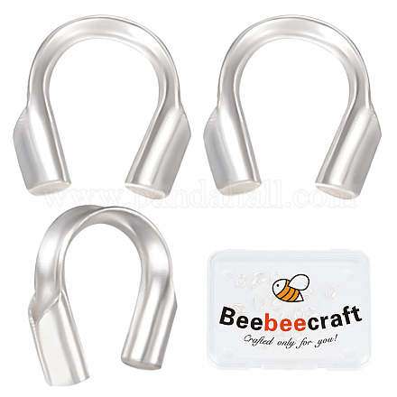 Beebeecraft 925 guardián de alambre de plata esterlina STER-BBC0005-92A-1