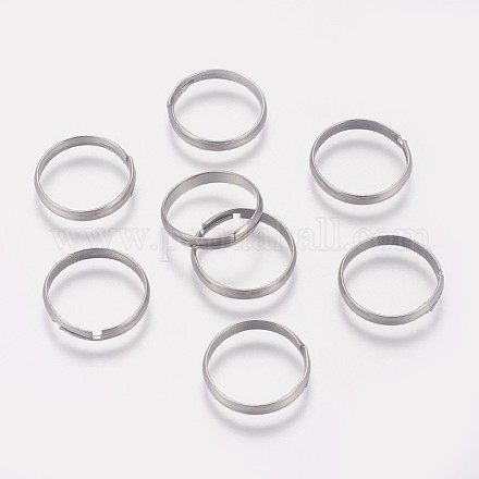 316 configuración de anillo de dedo de acero inoxidable quirúrgico X-STAS-I090-02P-1
