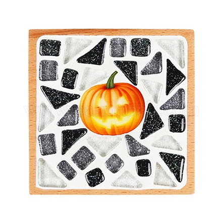 Kits de estera de la taza del mosaico del tema de halloween diy DIY-I066-05-1