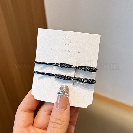 Шпильки Bobby Pin из сплава со стразами PW-WGF250D-03-1