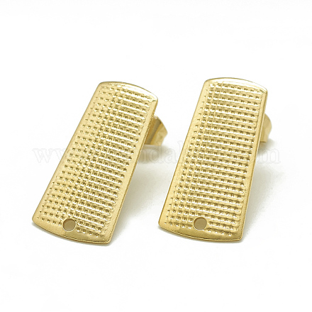 Accessoires de puces d'oreilles en 304 acier inoxydable STAS-Q225-05G-1