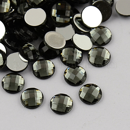 Cabochons de acrílico del Diamante de imitación de Taiwán ACRT-M005-20mm-27-1