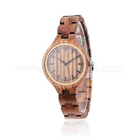 Zebrano деревянные наручные часы WACH-H038-20-1