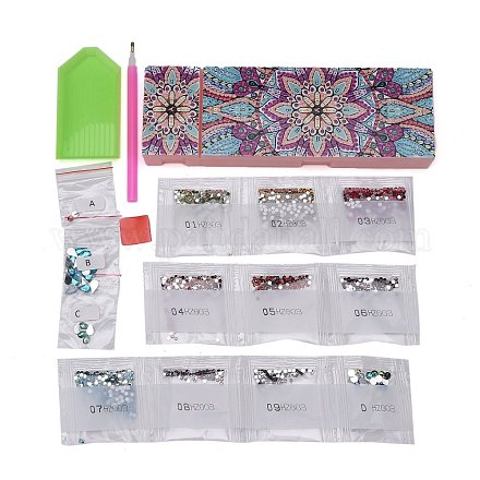 5d diy наборы наклеек для алмазной живописи для изготовления пеналов из абс DIY-F059-28-1