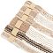 6 Bundles 6 Styles Burlap Ribbon, Hessian Ribbon, Jute Ribbon, for DIY Crafts Decoration, Mixed Color, 1-1/2~1-3/4 inch(38~45mm), 1~1.5mm, about 2.19 Yards(2m)/Bundle, 1 bundle/style