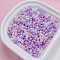 Opaque Acrylic Beads, Rondelle, Lilac, 4x3mm, Hole: 1.4mm