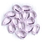 Transpaarent Glass Beads, Top Drilled, Teardrop, Pink, 14x7.5x5mm, Hole: 1.2mm
