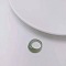 1Pc Acrylic Finger Rings, Medium Aquamarine, US Size 7 1/4(17.5mm)