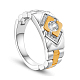 Shegrace 925 anillo de dedo de plata esterlina JR540A-03-1