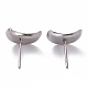 Accessoires des clous d'oreilles en 304 acier inoxydable X-STAS-J032-11-2