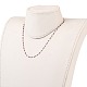Handgefertigte Perlenketten aus Glasperlen NJEW-JN03185-02-4