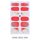 Nagellackaufkleber mit Farbverlauf in voller Verpackung MRMJ-R086-WSZ-099-1
