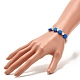 Flower Beads Stretch Bracelet for Children BJEW-JB07188-5