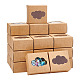 Kraft Paper Gift Box CON-WH0078-29A-1