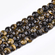 Natural Tiger Eye Beads Strands X-G-T108-44-1