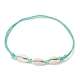 Ensemble de bracelets de cheville en perles tressées AJEW-AN00565-3