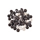 120pcs 6 ensembles de perles rondes en pierres précieuses naturelles et synthétiques G-CJ0001-46-6