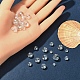 353 pièces 4 brins de perles de verre de style GLAA-YW0001-33-6