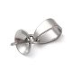 304 ciondolo a forma di spilla con perle a forma di tazza in acciaio inossidabile STAS-D013-03D-P-2